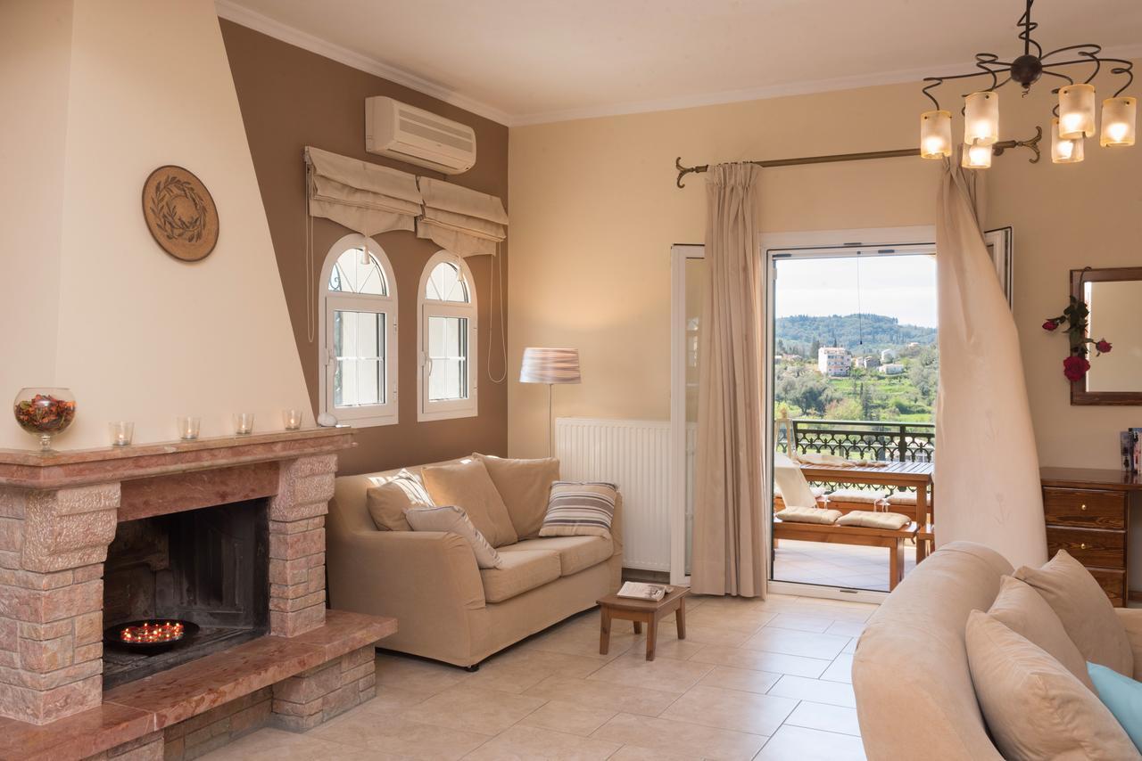 Corfu Villa Kokkini With Swimming Pool Kokkínion Exterior foto